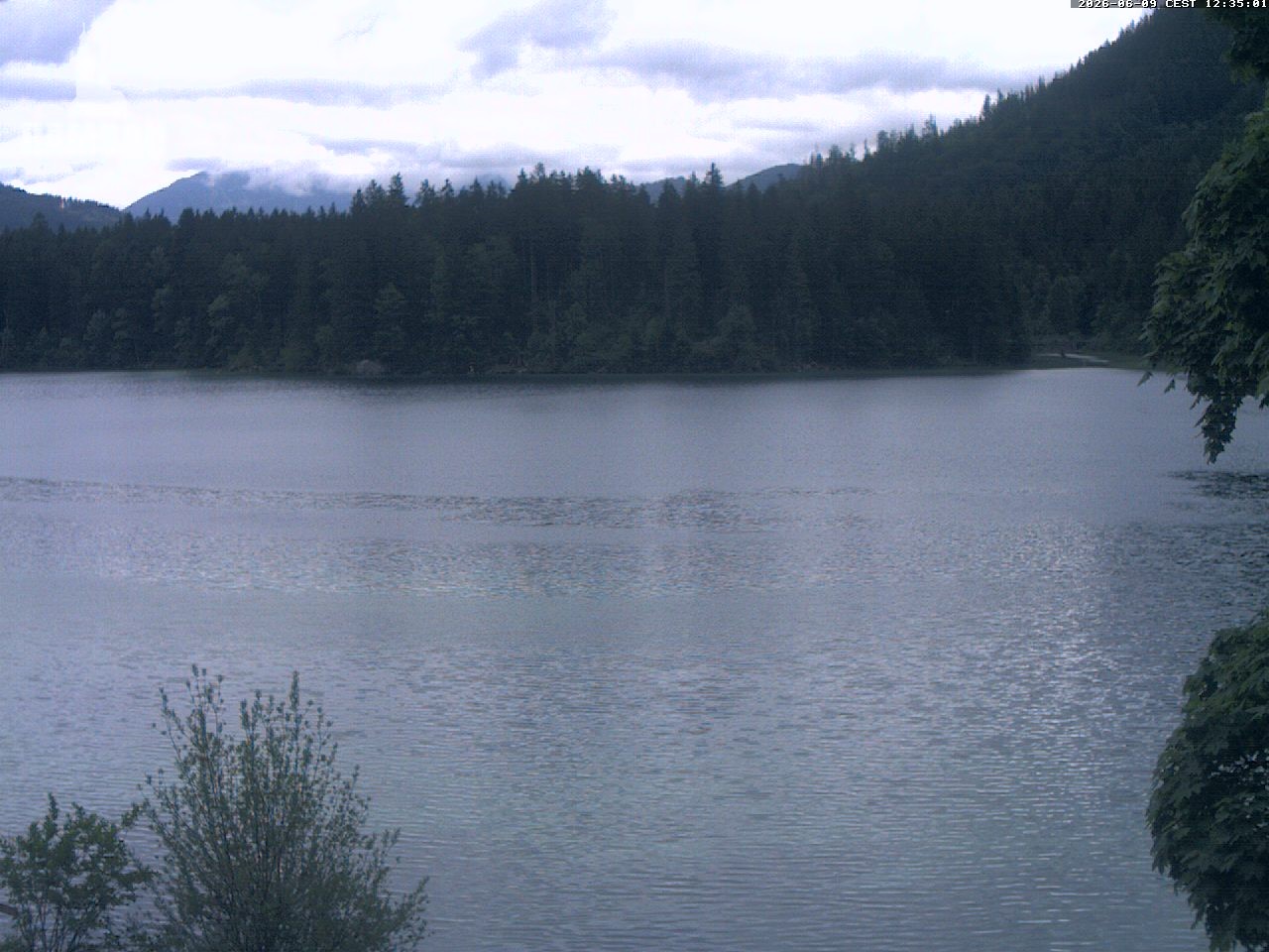 Archiv Foto Webcam Blick auf den Hintersee in Ramsau bei Berchtesgaden