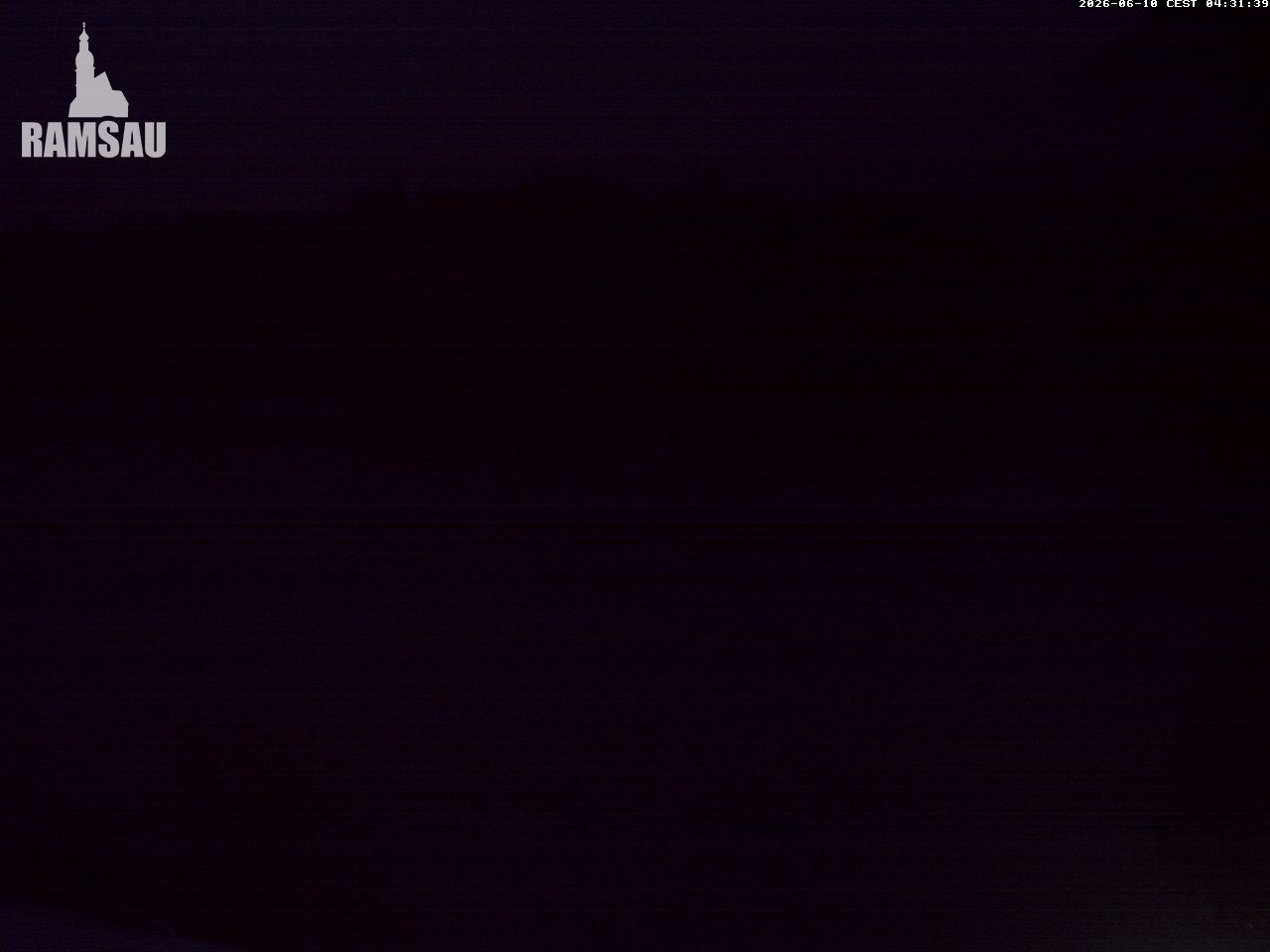 Archiv Foto Webcam Blick auf den Hintersee in Ramsau bei Berchtesgaden