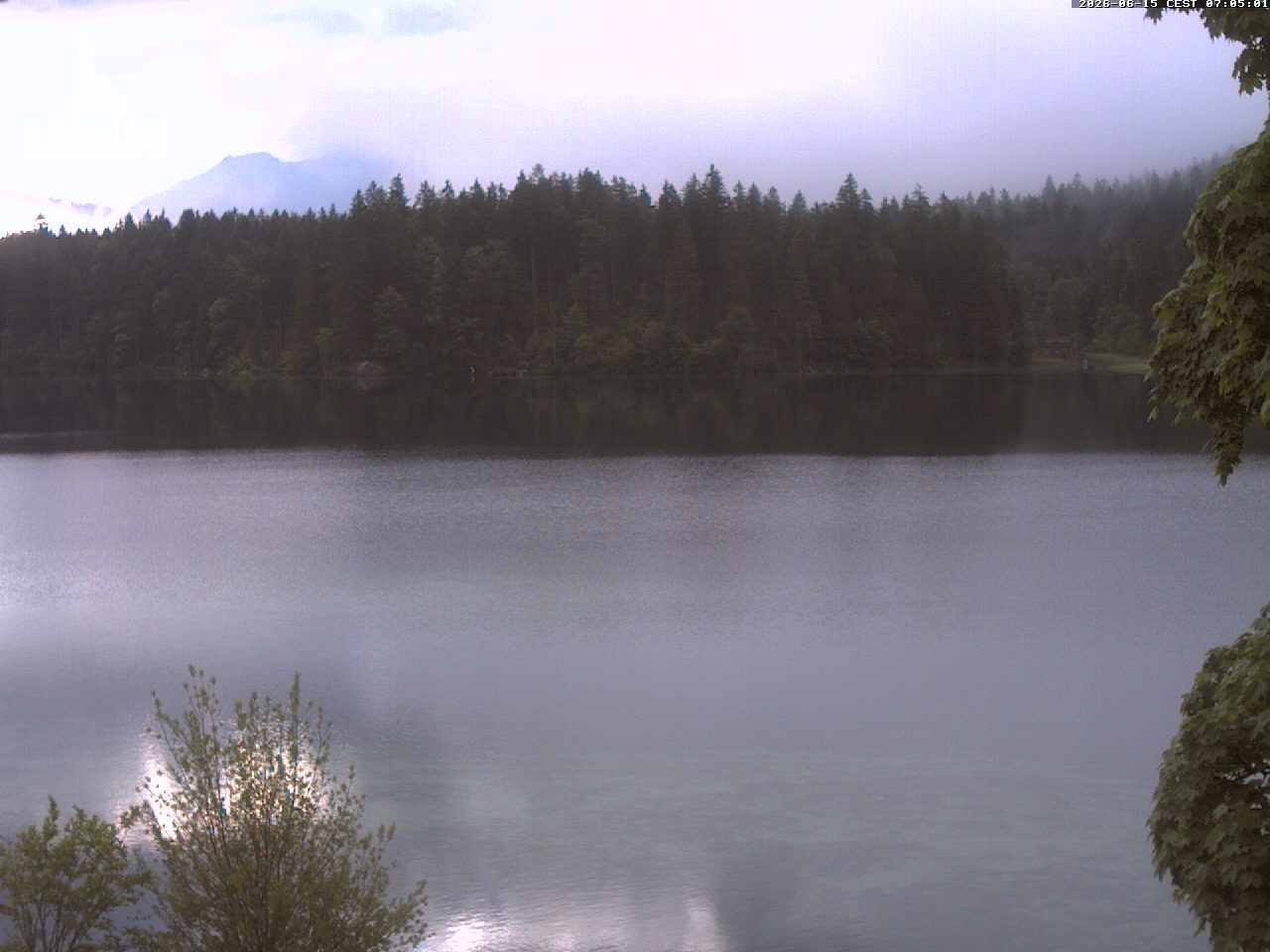 Archiv Foto Webcam Blick auf den Hintersee in Ramsau bei Berchtesgaden