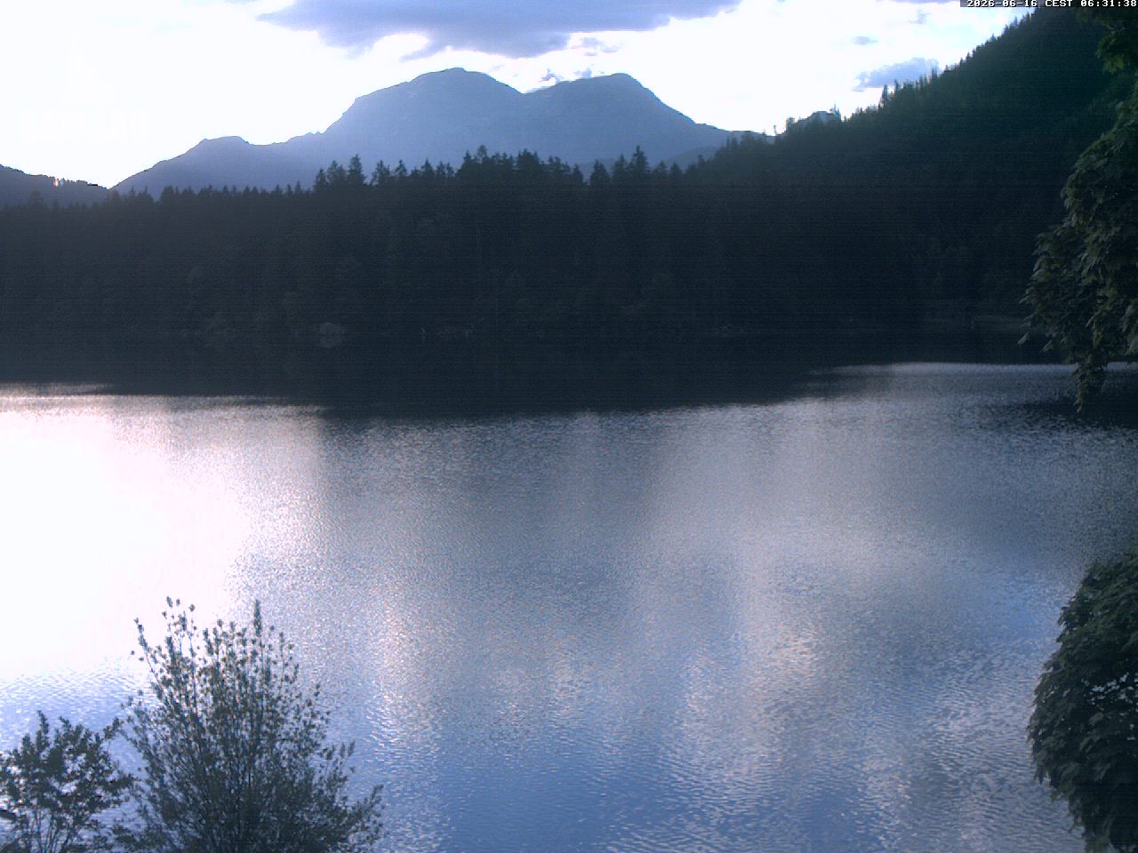 Archiv Foto Webcam Blick auf den Hintersee in Ramsau bei Berchtesgaden