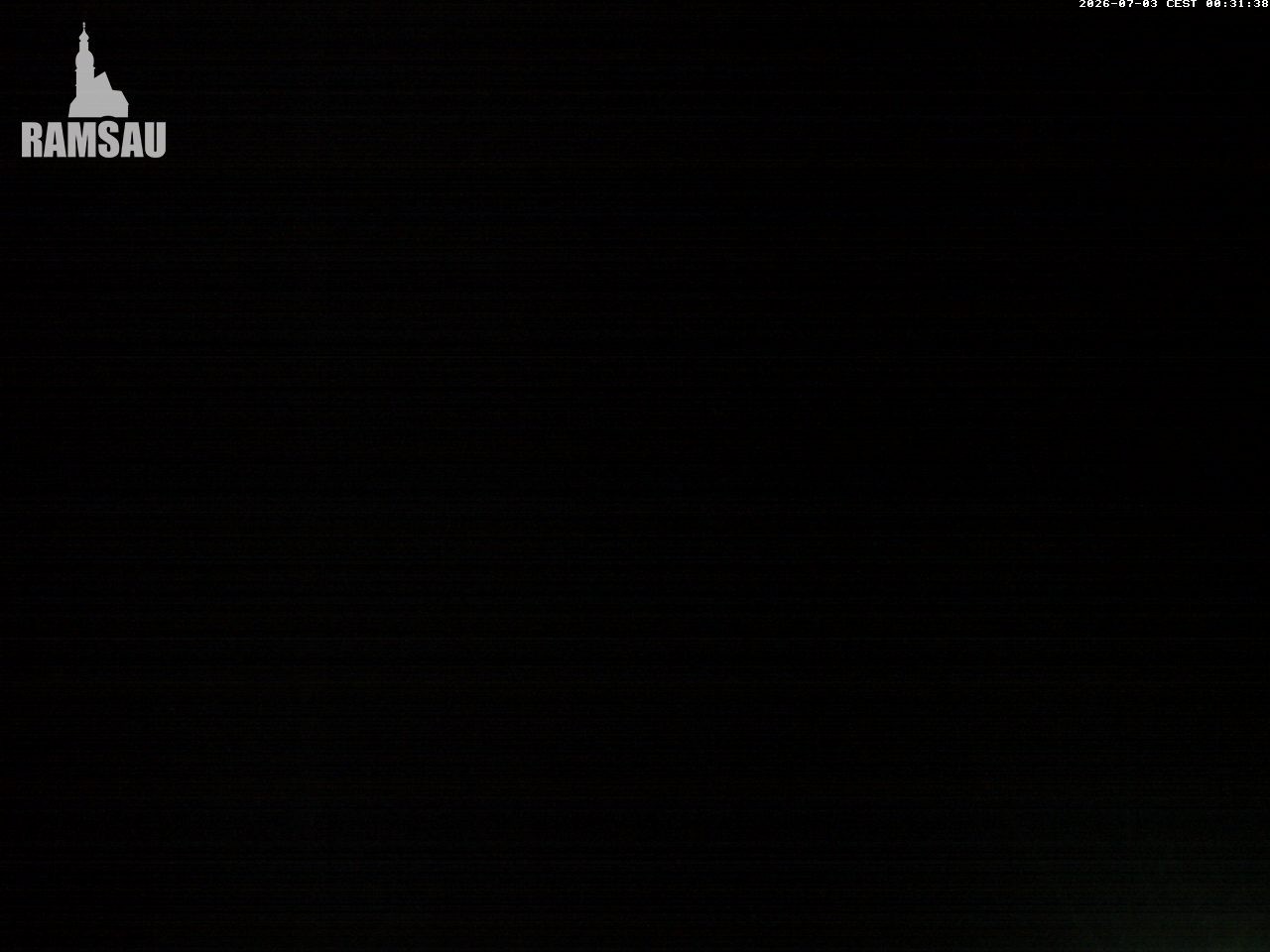 Archived image Webcam View to lake Hintersee