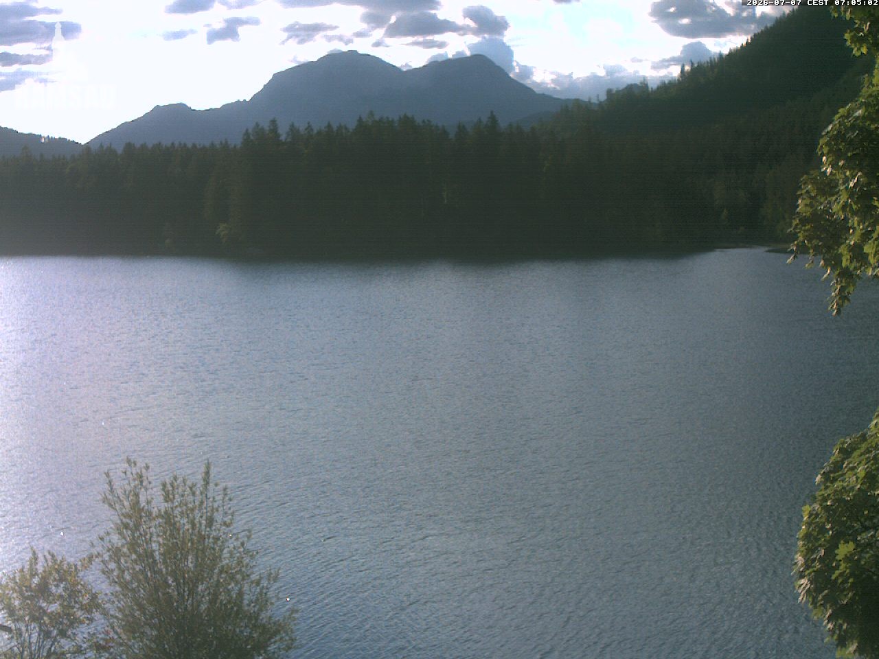 Archiv Foto Webcam Blick auf den Hintersee in Ramsau bei Berchtesgaden