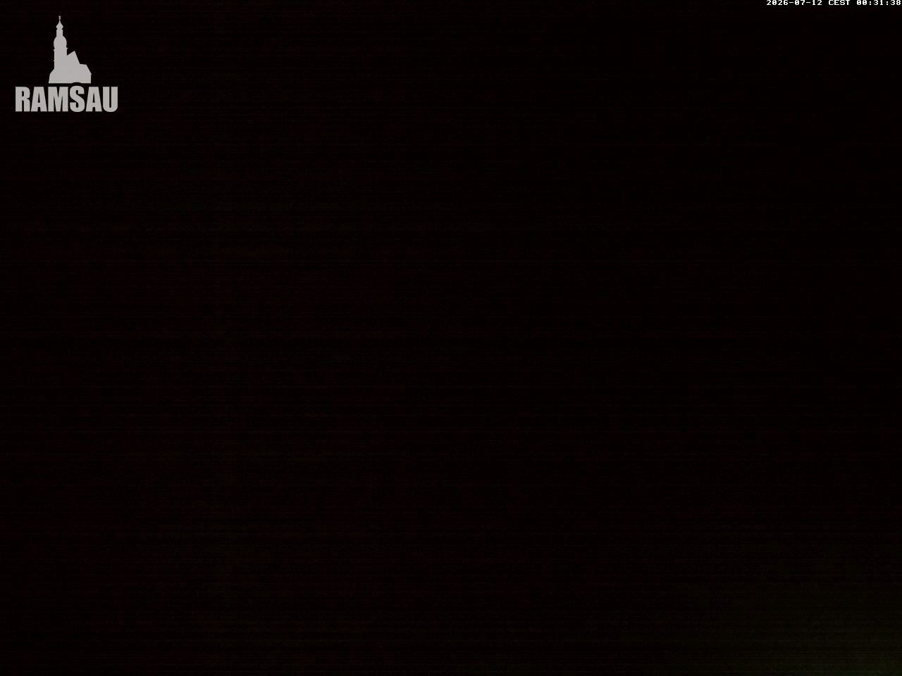 Archived image Webcam View to lake Hintersee