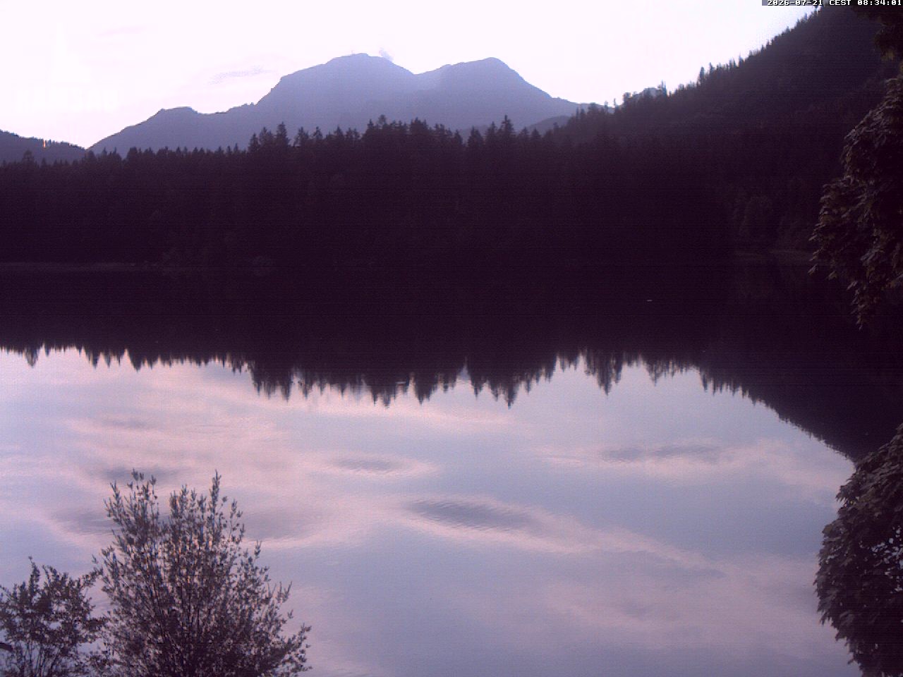 Archiv Foto Webcam Blick auf den Hintersee in Ramsau bei Berchtesgaden