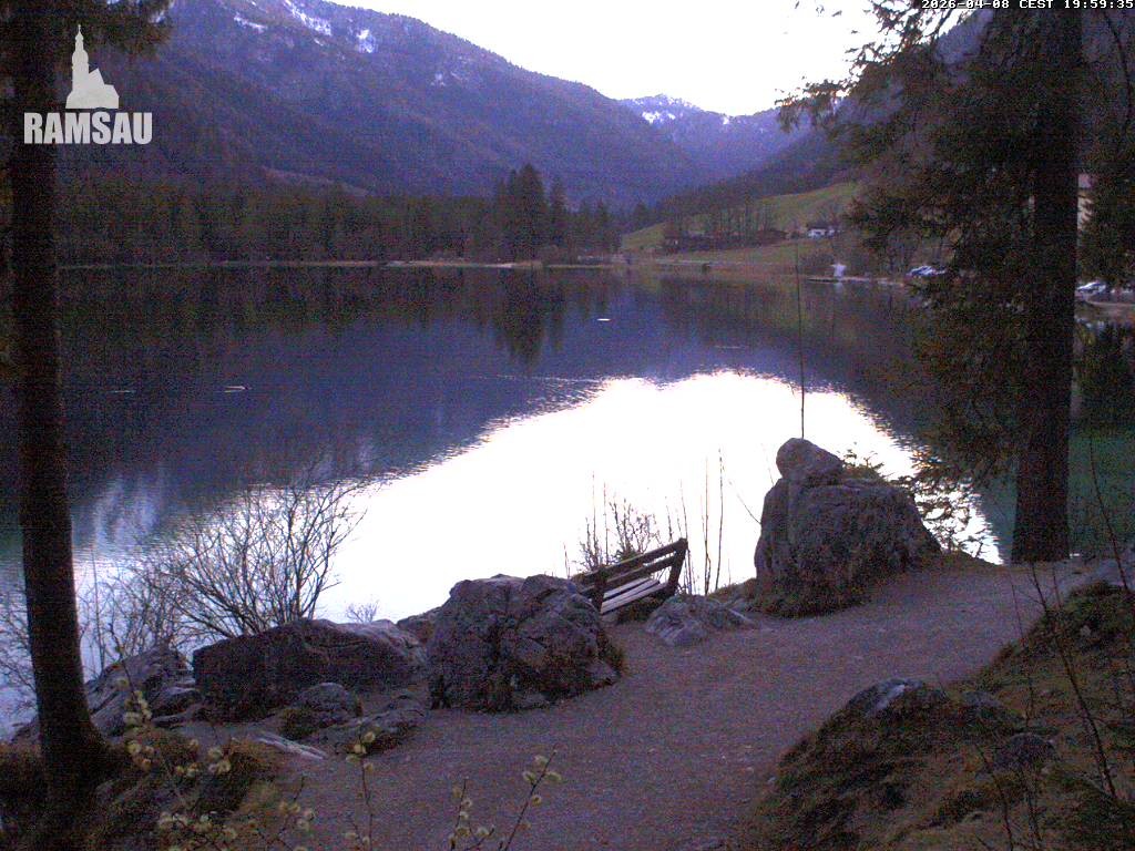 Archiv Foto Webcam Luitpoldweg am Hintersee in Ramsau bei Berchtesgaden
