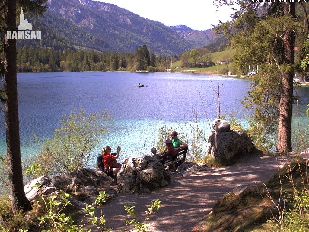 Archiv Foto Webcam Luitpoldweg am Hintersee in Ramsau bei Berchtesgaden