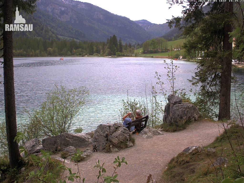 Archiv Foto Webcam Luitpoldweg am Hintersee in Ramsau bei Berchtesgaden