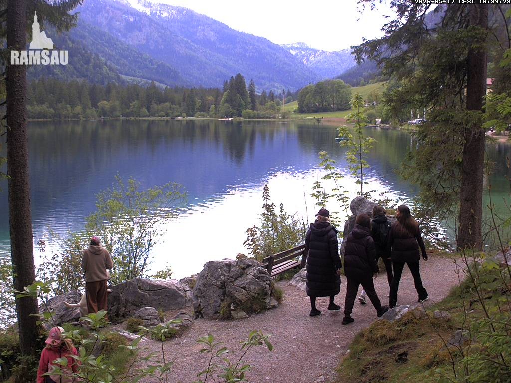 Archiv Foto Webcam Luitpoldweg am Hintersee in Ramsau bei Berchtesgaden