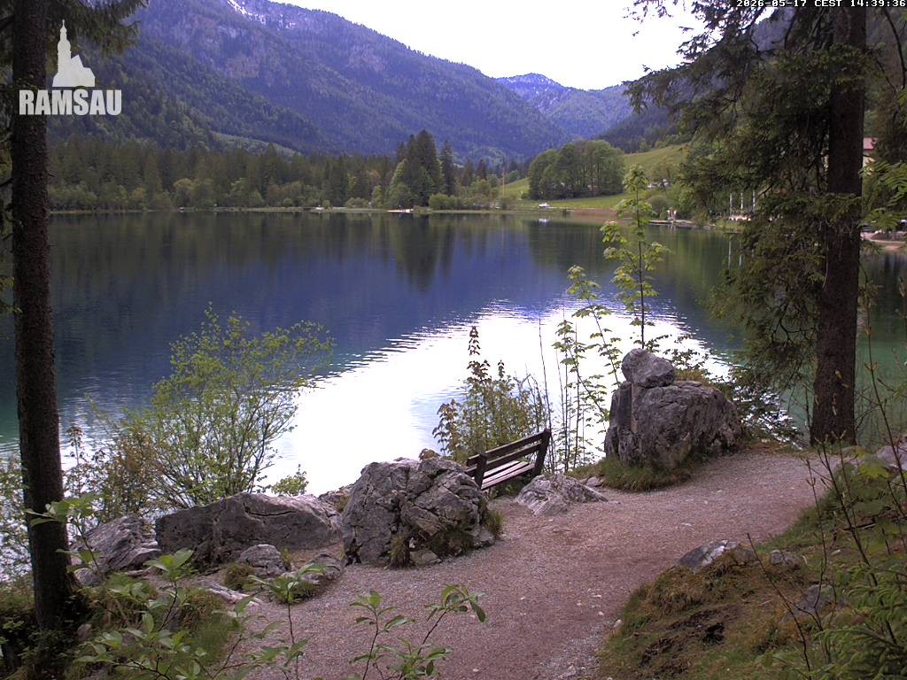Archiv Foto Webcam Luitpoldweg am Hintersee in Ramsau bei Berchtesgaden