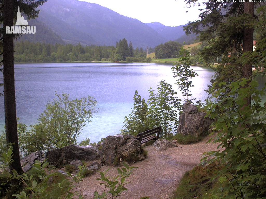 Archiv Foto Webcam Luitpoldweg am Hintersee in Ramsau bei Berchtesgaden