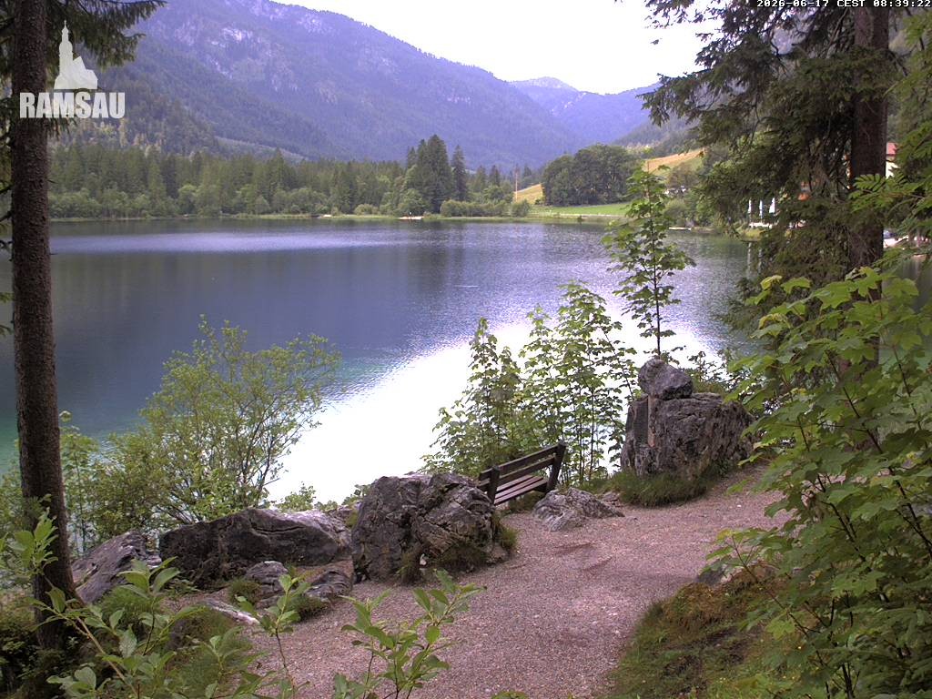 Archiv Foto Webcam Luitpoldweg am Hintersee in Ramsau bei Berchtesgaden