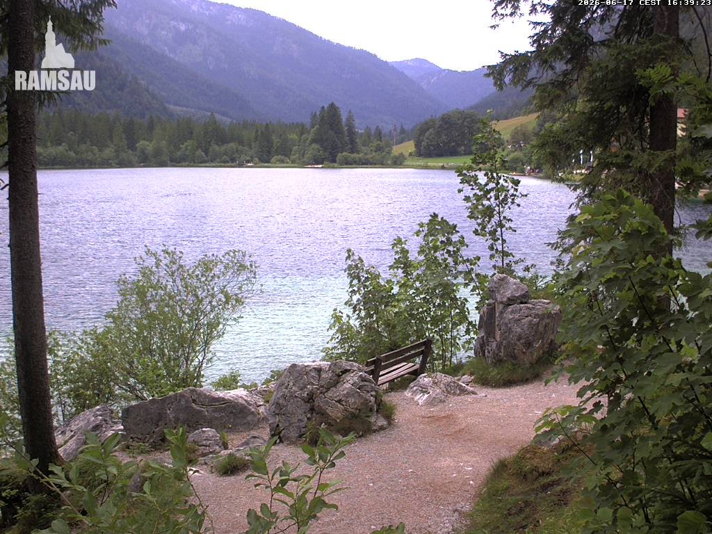 Archiv Foto Webcam Luitpoldweg am Hintersee in Ramsau bei Berchtesgaden
