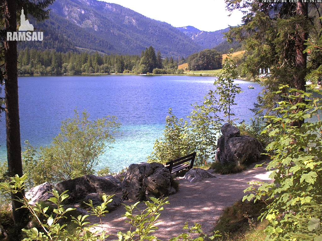 Archiv Foto Webcam Luitpoldweg am Hintersee in Ramsau bei Berchtesgaden