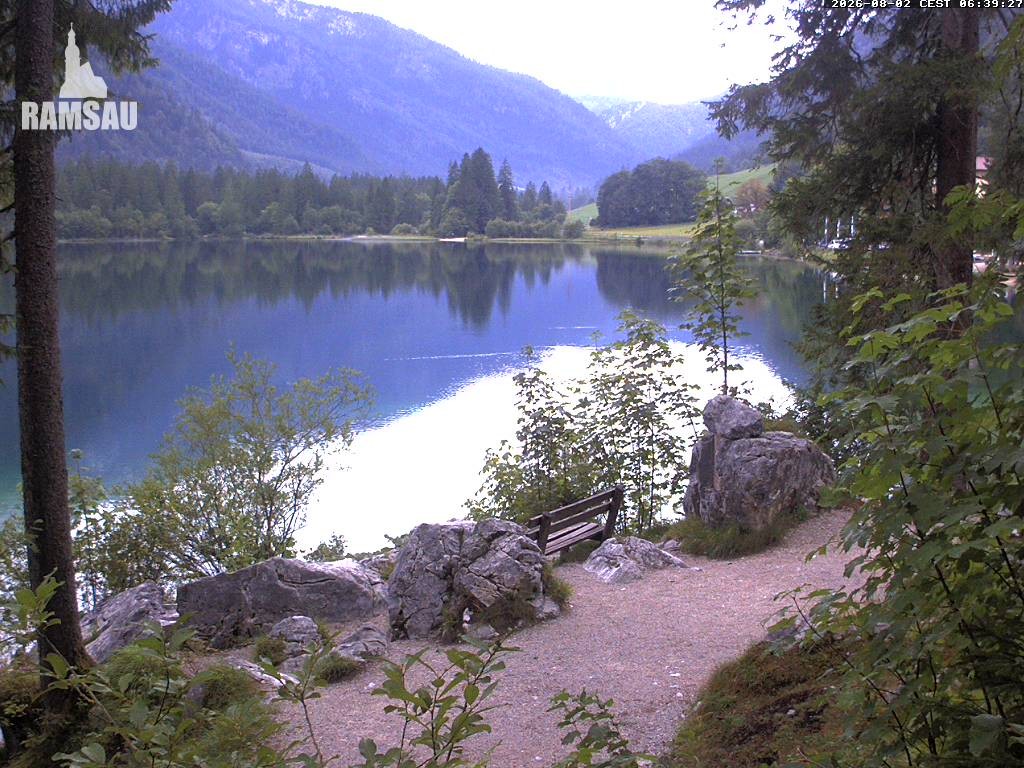 Archiv Foto Webcam Luitpoldweg am Hintersee in Ramsau bei Berchtesgaden