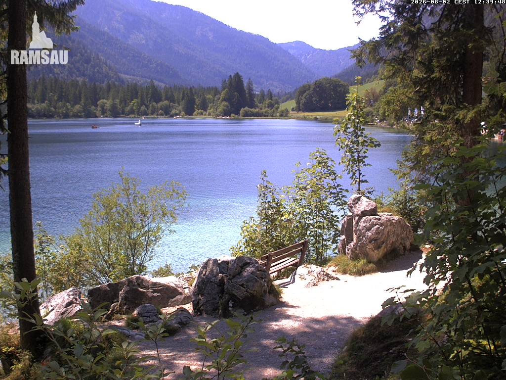 Archiv Foto Webcam Luitpoldweg am Hintersee in Ramsau bei Berchtesgaden