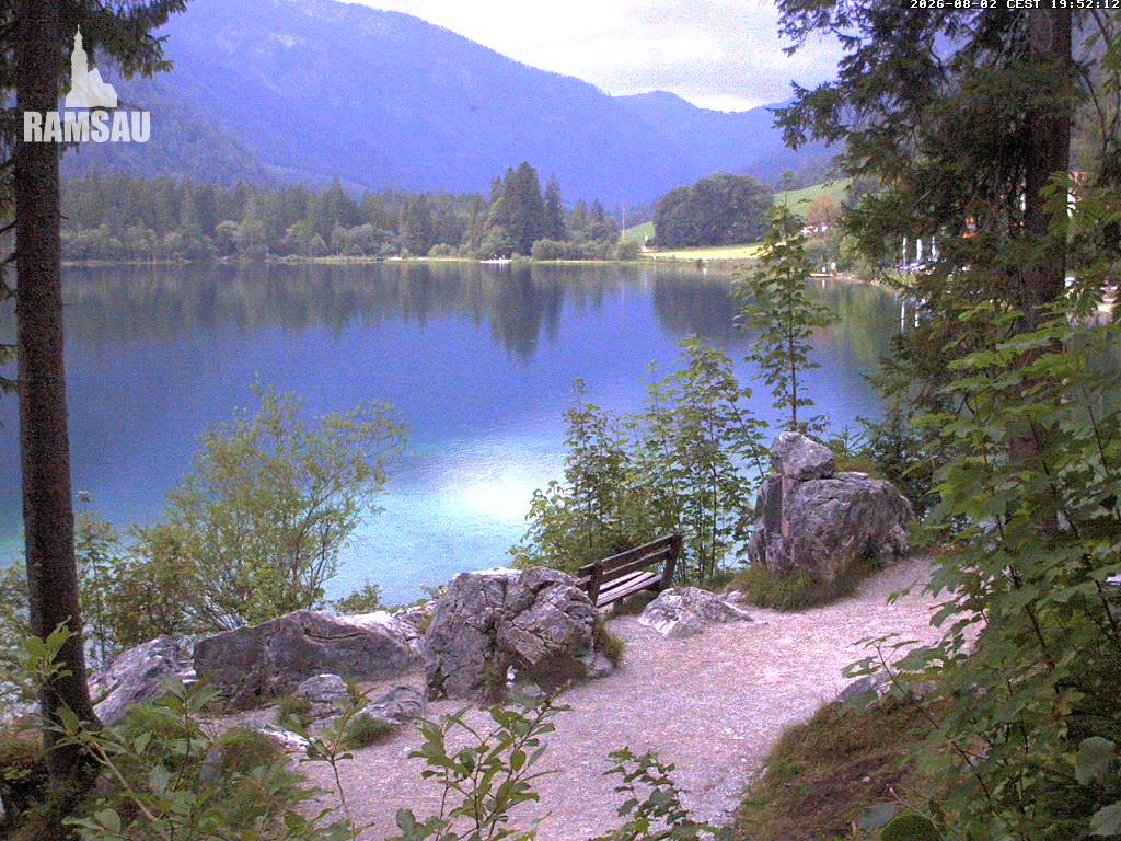 Archiv Foto Webcam Luitpoldweg am Hintersee in Ramsau bei Berchtesgaden