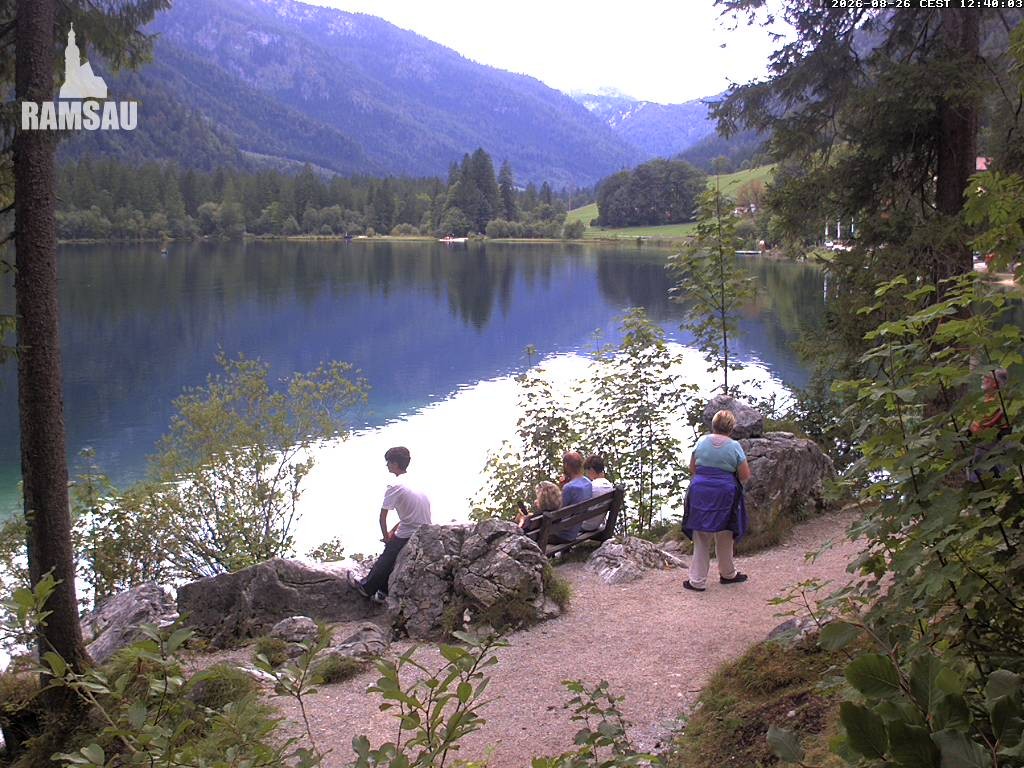 Archiv Foto Webcam Luitpoldweg am Hintersee in Ramsau bei Berchtesgaden