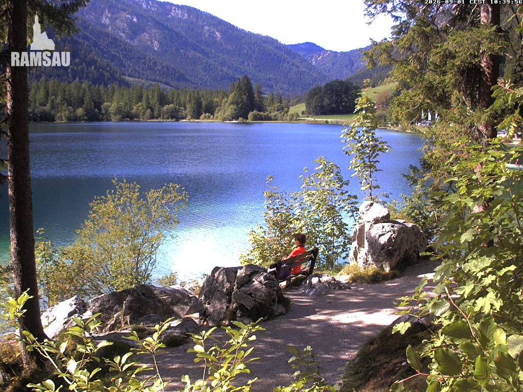 Archiv Foto Webcam Luitpoldweg am Hintersee in Ramsau bei Berchtesgaden