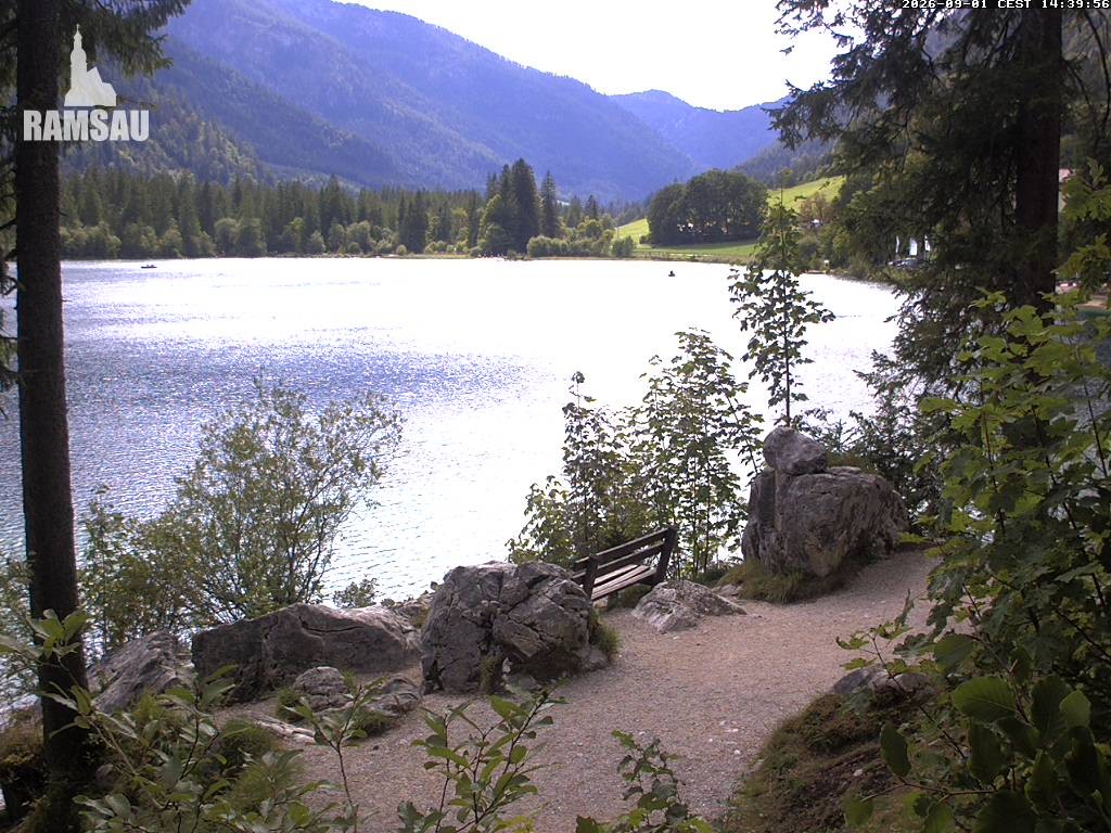 Archiv Foto Webcam Luitpoldweg am Hintersee in Ramsau bei Berchtesgaden