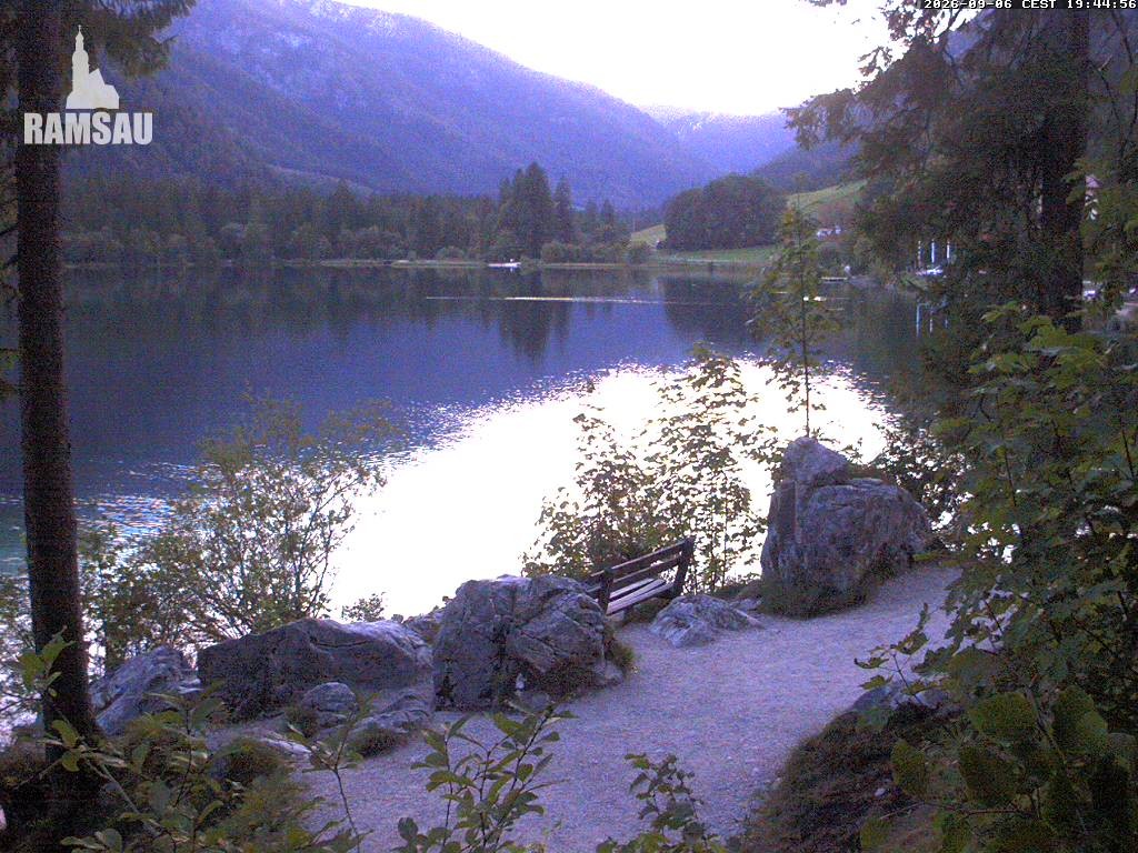 Archiv Foto Webcam Luitpoldweg am Hintersee in Ramsau bei Berchtesgaden