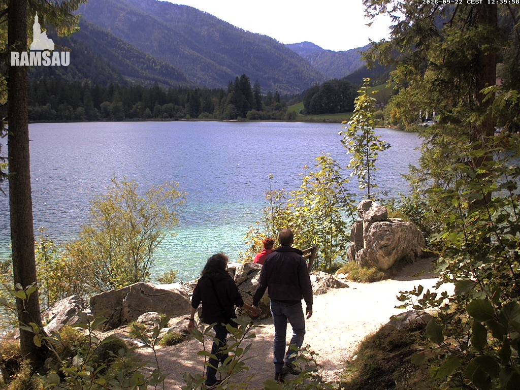 Archiv Foto Webcam Luitpoldweg am Hintersee in Ramsau bei Berchtesgaden
