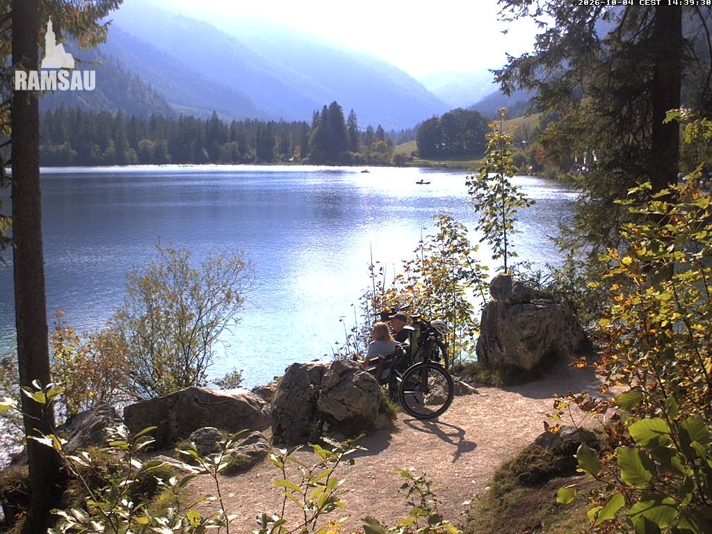 Archiv Foto Webcam Luitpoldweg am Hintersee in Ramsau bei Berchtesgaden