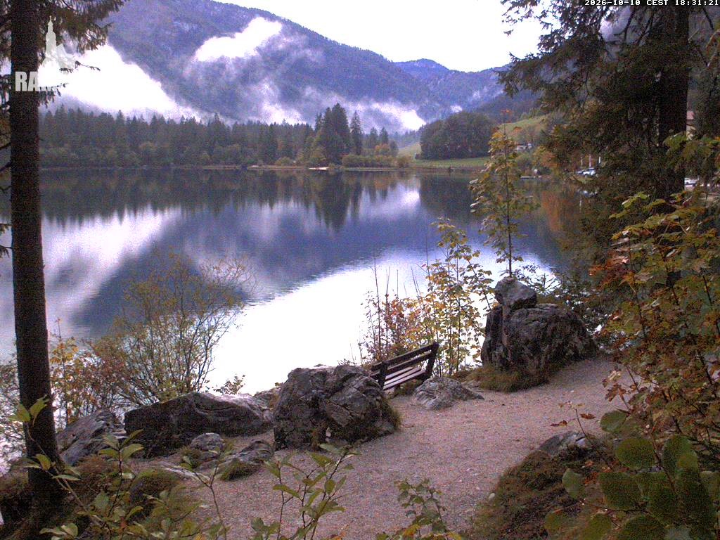 Archiv Foto Webcam Luitpoldweg am Hintersee in Ramsau bei Berchtesgaden