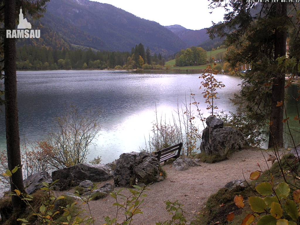 Archiv Foto Webcam Luitpoldweg am Hintersee in Ramsau bei Berchtesgaden