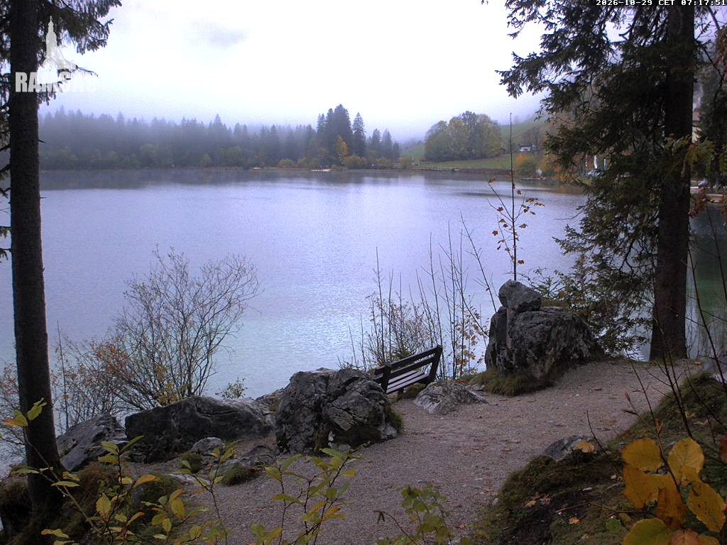 Archiv Foto Webcam Luitpoldweg am Hintersee in Ramsau bei Berchtesgaden