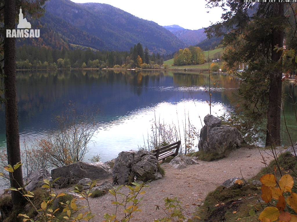 Archiv Foto Webcam Luitpoldweg am Hintersee in Ramsau bei Berchtesgaden