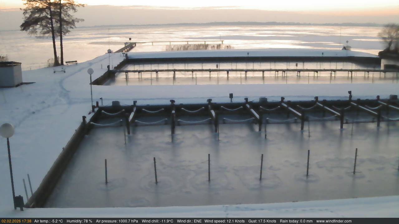 Archiv Foto Webcam Lembruch: Segler-Club Dümmer See