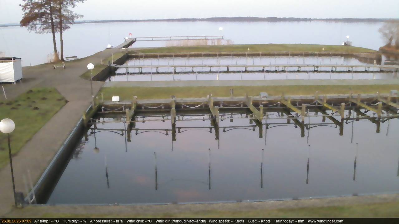 Archived image Webcam Lembruch: View Sailing Club Duemmer