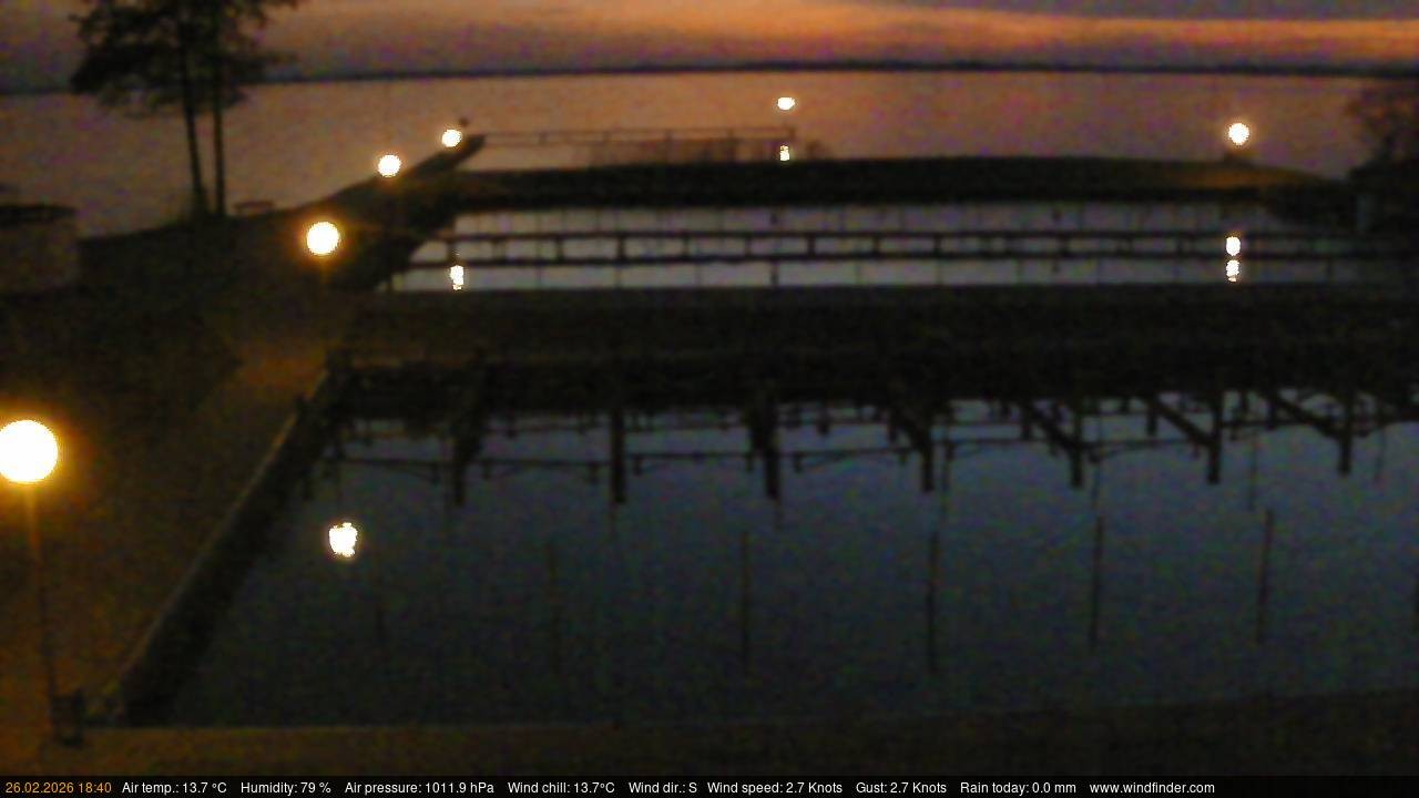 Archiv Foto Webcam Lembruch: Segler-Club Dümmer See