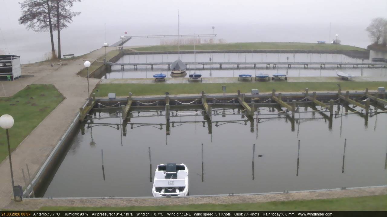 Archiv Foto Webcam Lembruch: Segler-Club Dümmer See