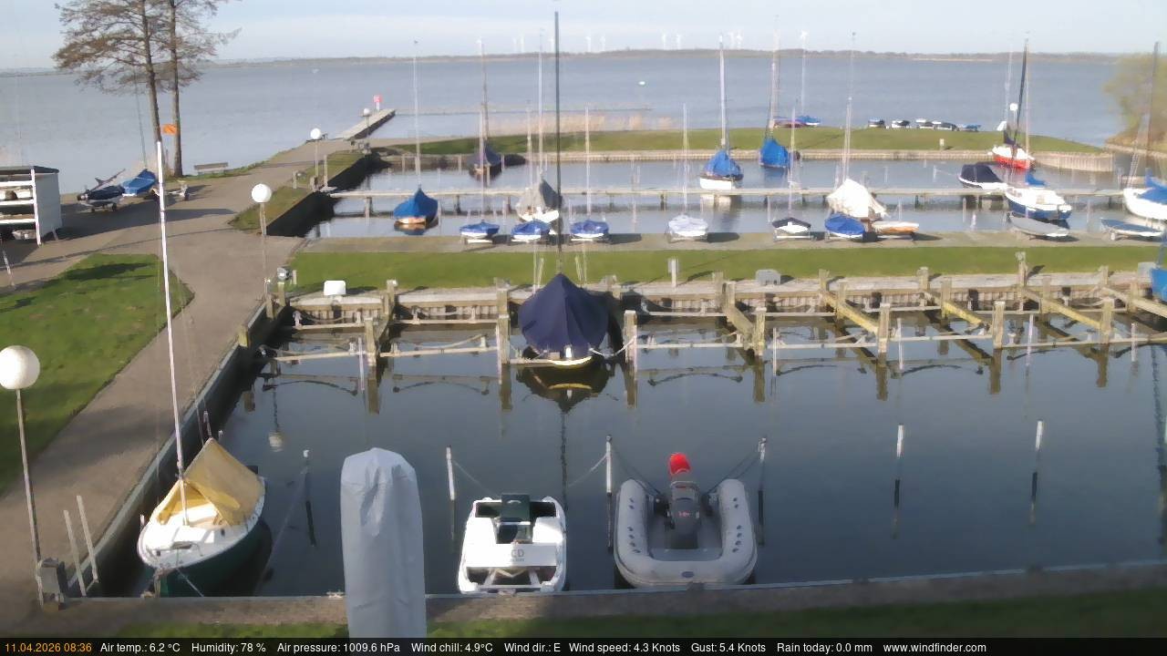 Archiv Foto Webcam Lembruch: Segler-Club Dümmer See