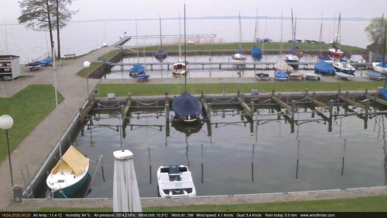 Archiv Foto Webcam Lembruch: Segler-Club Dümmer See