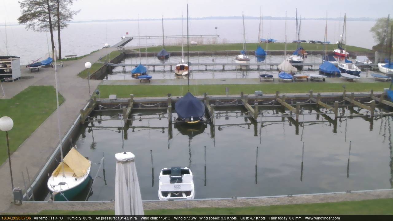 Archiv Foto Webcam Lembruch: Segler-Club Dümmer See