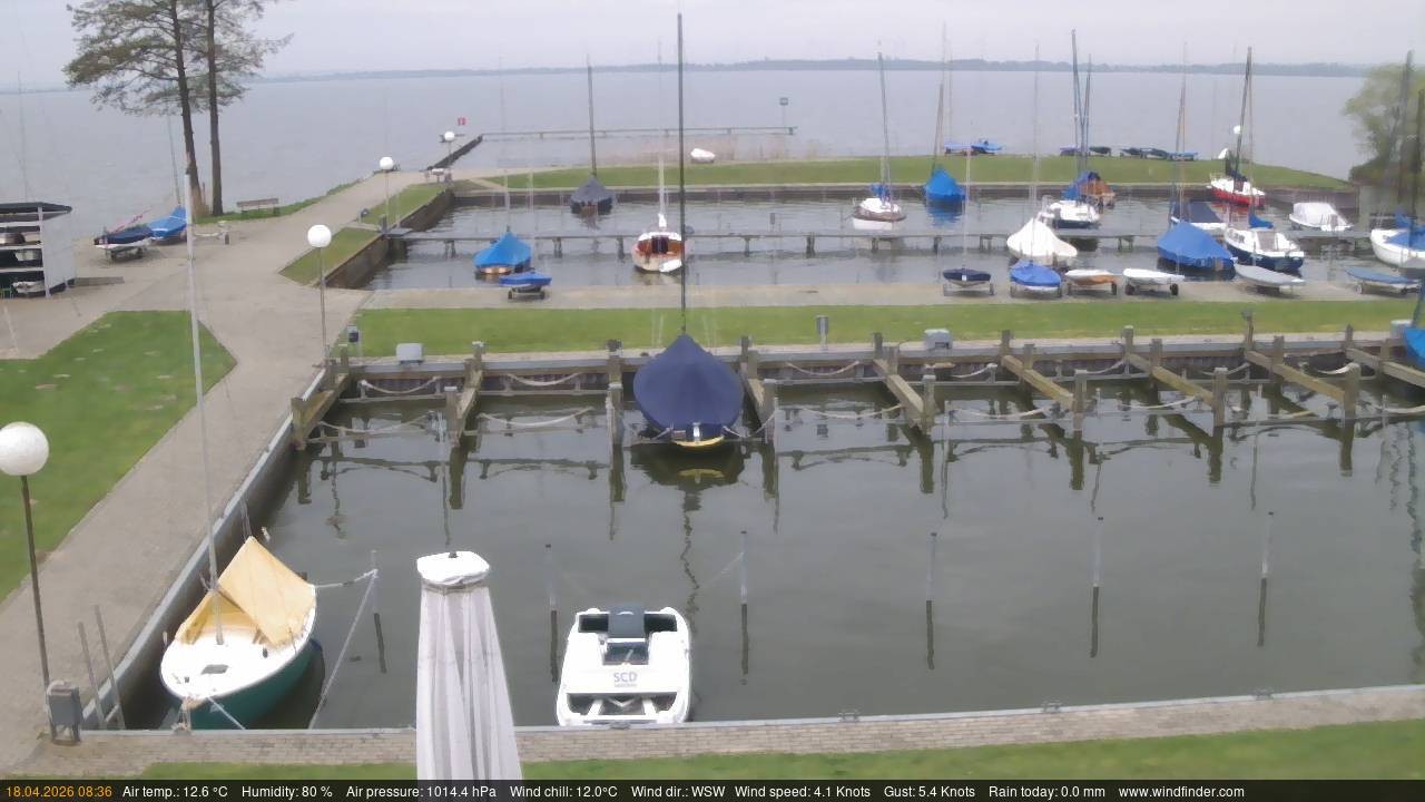 Archiv Foto Webcam Lembruch: Segler-Club Dümmer See
