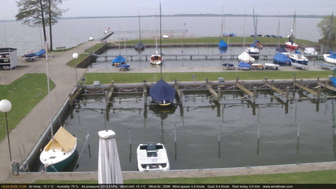 Archiv Foto Webcam Lembruch: Segler-Club Dümmer See