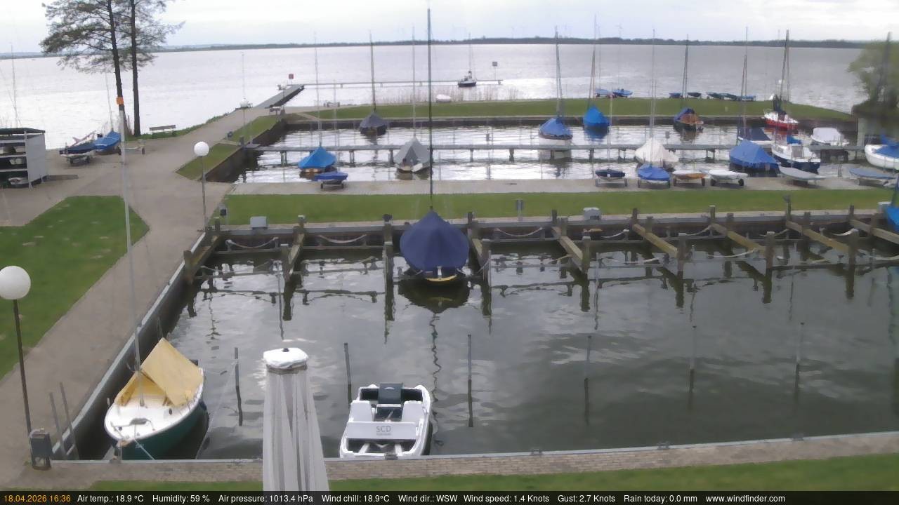 Archiv Foto Webcam Lembruch: Segler-Club Dümmer See