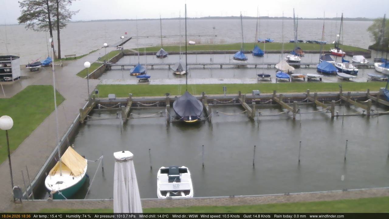Archiv Foto Webcam Lembruch: Segler-Club Dümmer See
