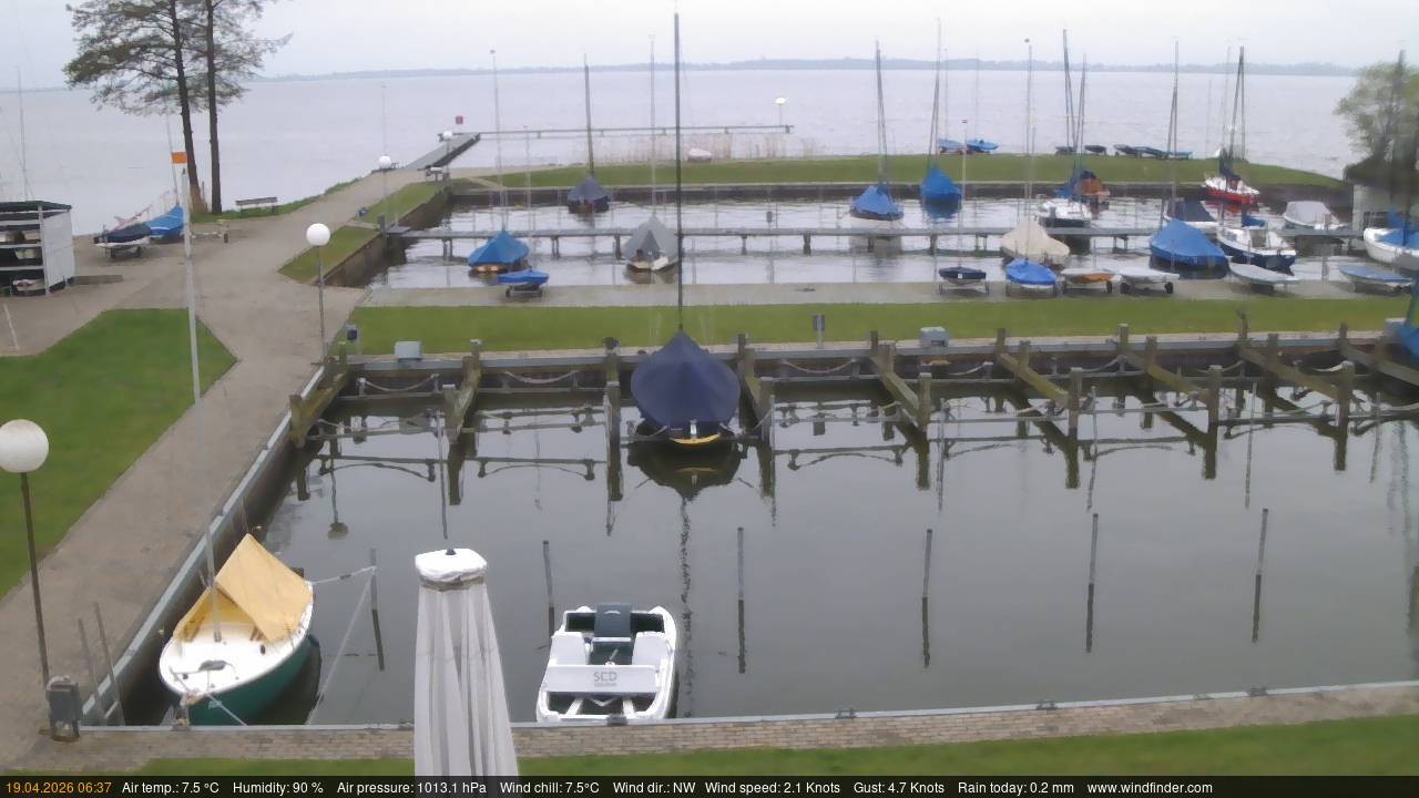 Archiv Foto Webcam Lembruch: Segler-Club Dümmer See