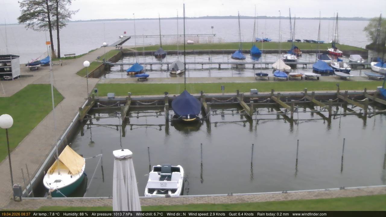 Archiv Foto Webcam Lembruch: Segler-Club Dümmer See
