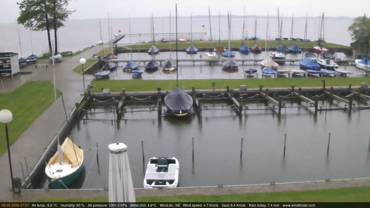 Archiv Foto Webcam Lembruch: Segler-Club Dümmer See