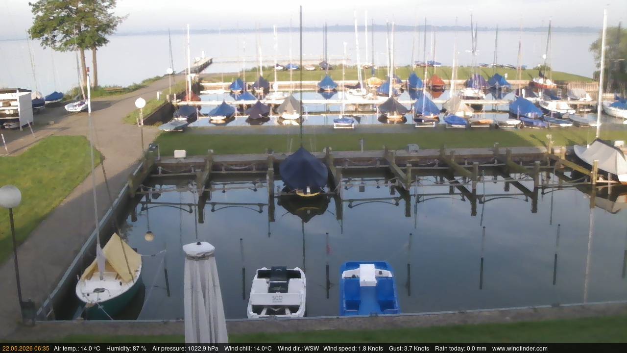 Archiv Foto Webcam Lembruch: Segler-Club Dümmer See