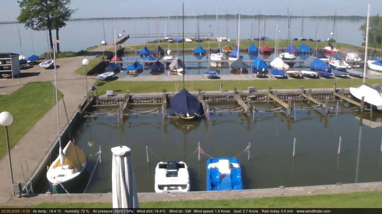Archiv Foto Webcam Lembruch: Segler-Club Dümmer See
