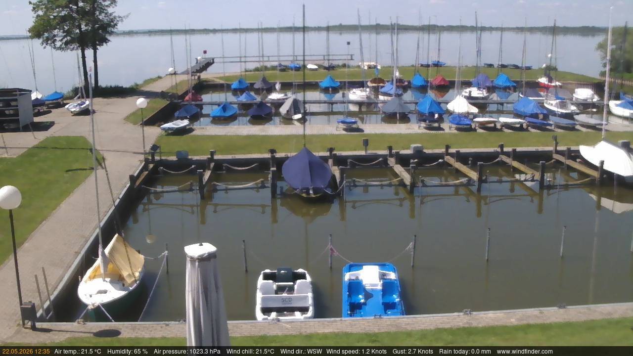 Archiv Foto Webcam Lembruch: Segler-Club Dümmer See