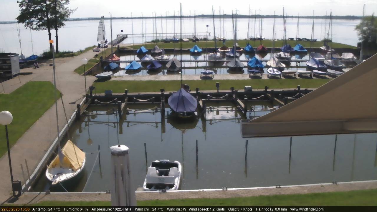 Archiv Foto Webcam Lembruch: Segler-Club Dümmer See