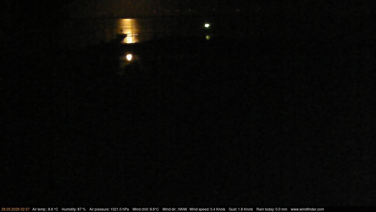 Archived image Webcam Lembruch: View Sailing Club Duemmer