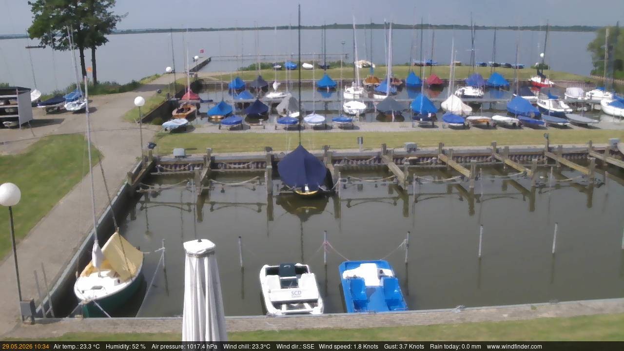 Archiv Foto Webcam Lembruch: Segler-Club Dümmer See
